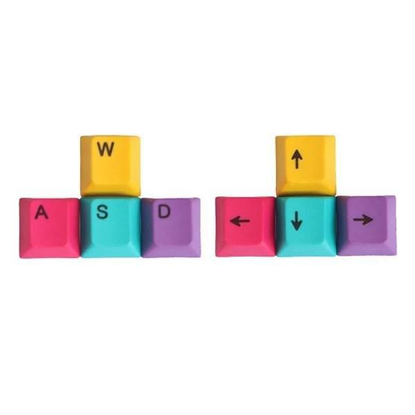 Fitlink 4 Key PBT Keycaps - CMYK - أكسسوار لوحة مفاتيح